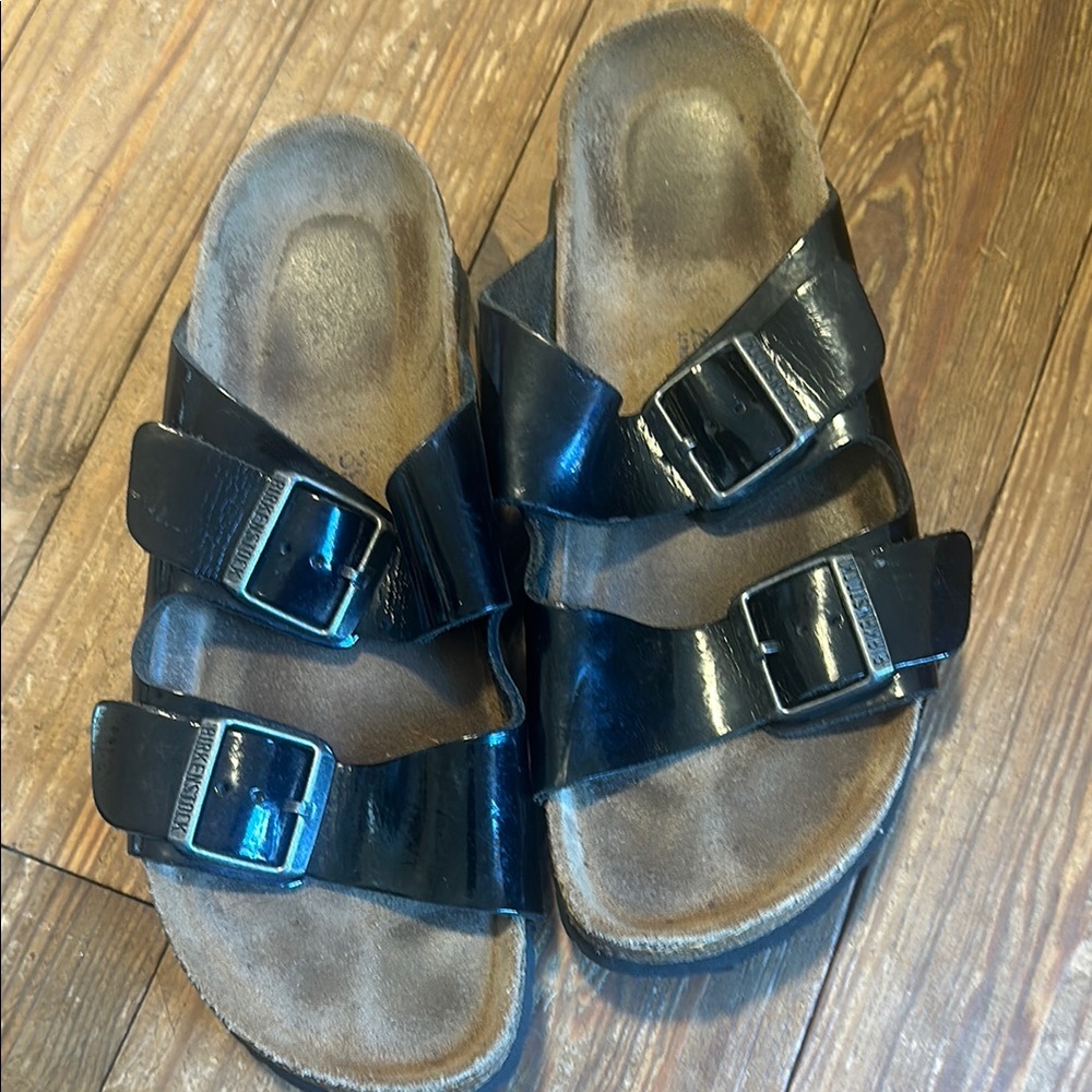 Black Birkenstocks